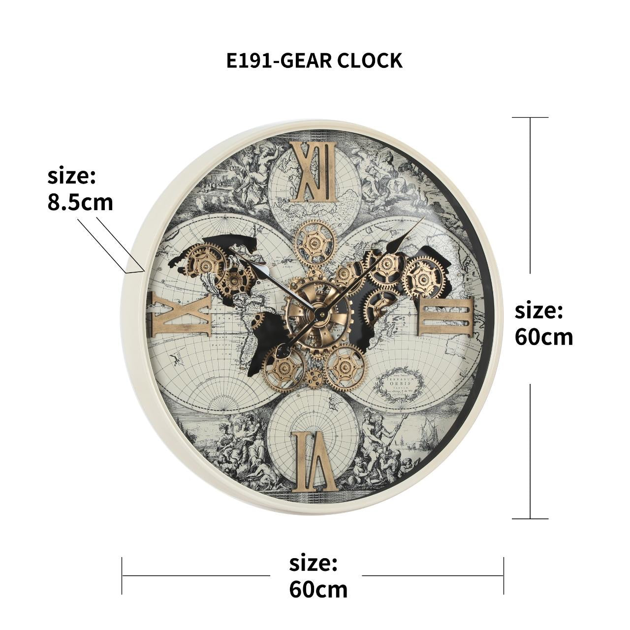 Imported Wall clock