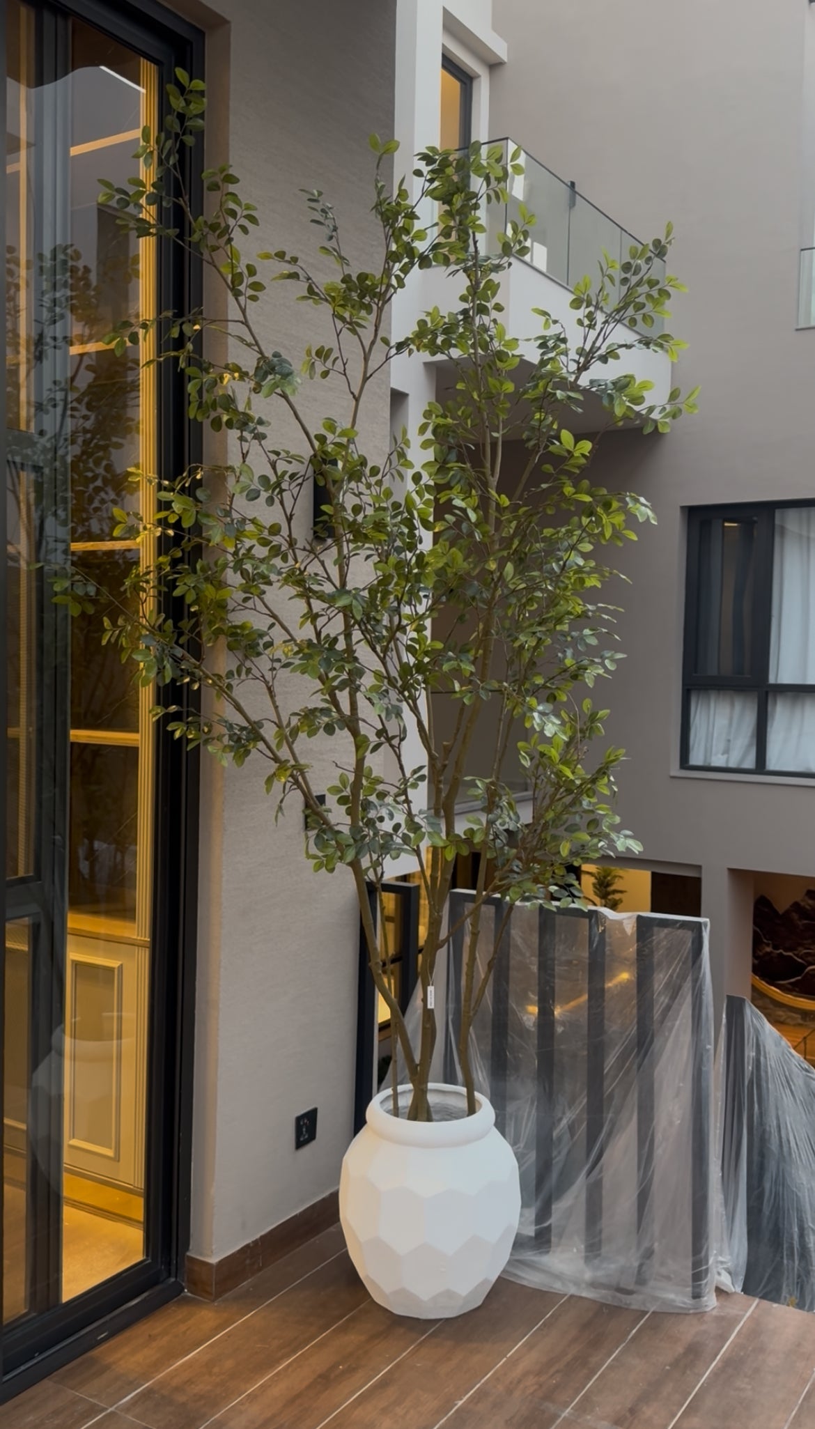 6ft Artificial Camellia Tree – Large Lifelike Faux Indoor Floor Plant