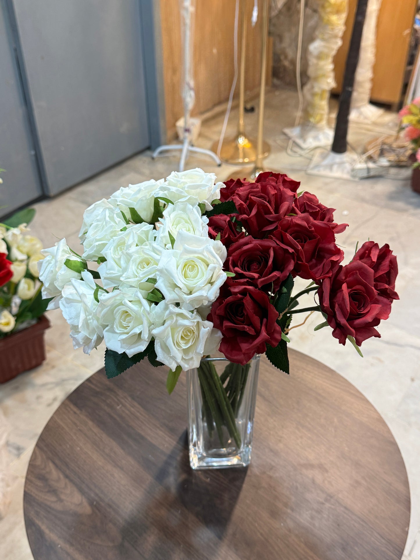 Artifical roses