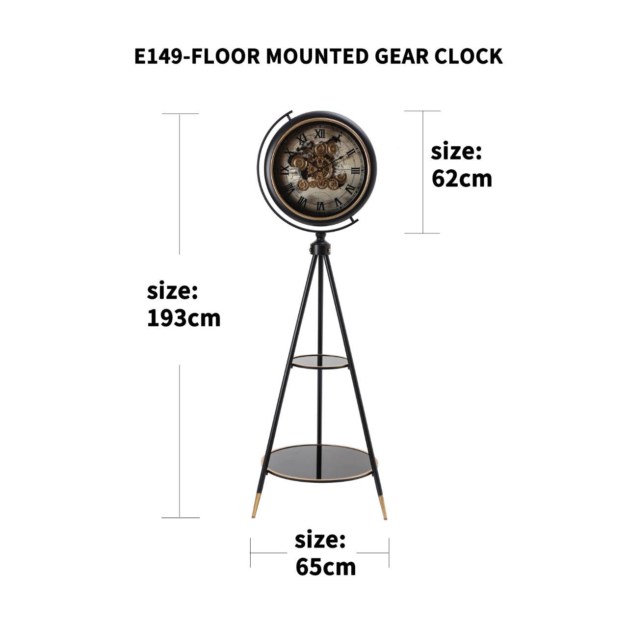 Imported standing clock