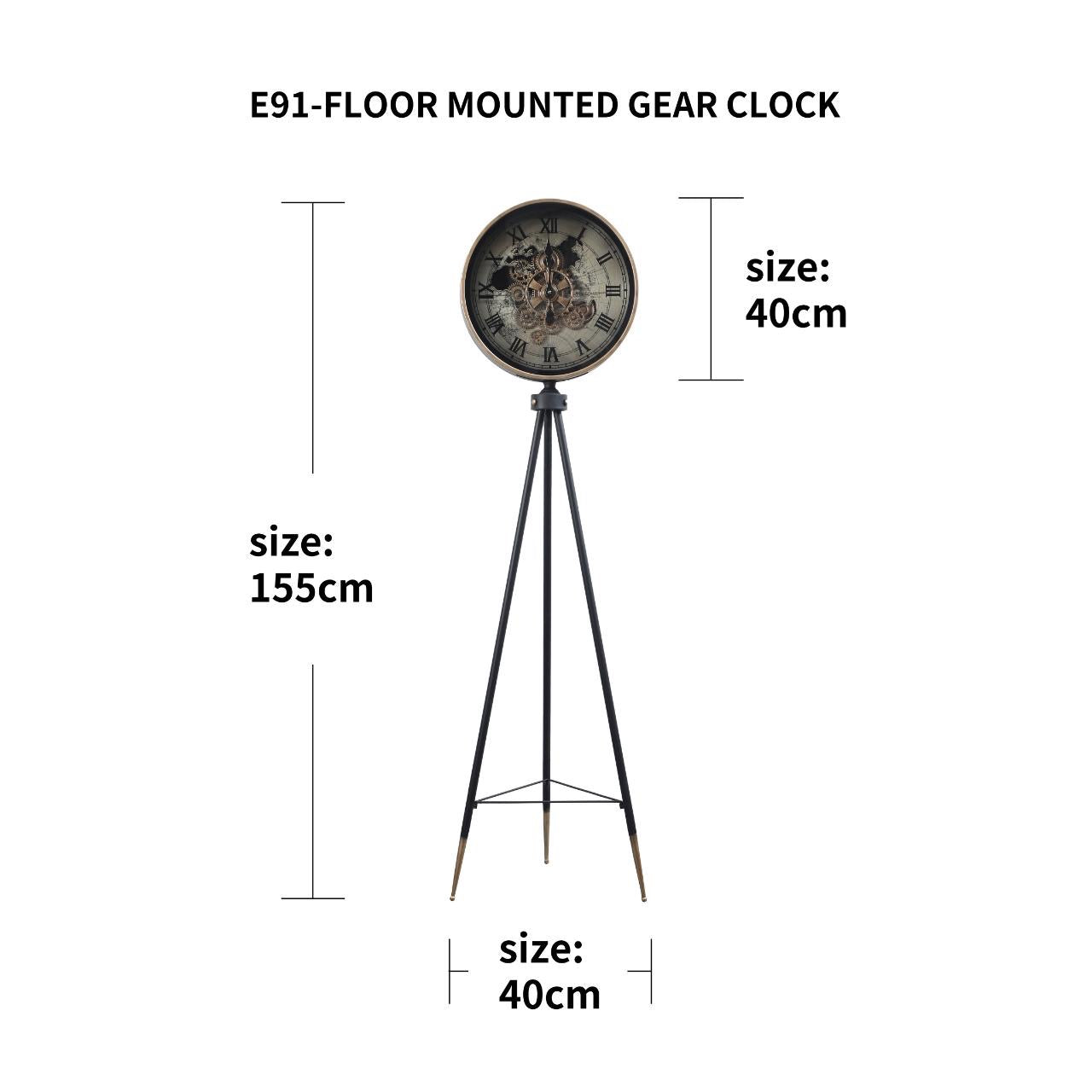 Imported standing clock