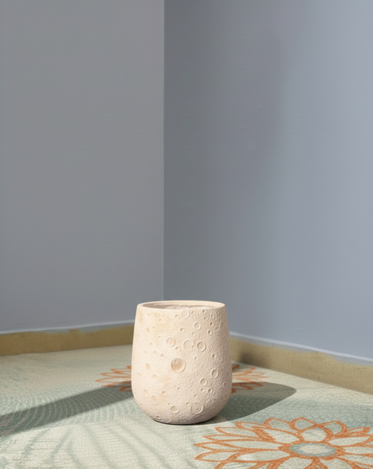 Lunar Series Moon Textured Planter