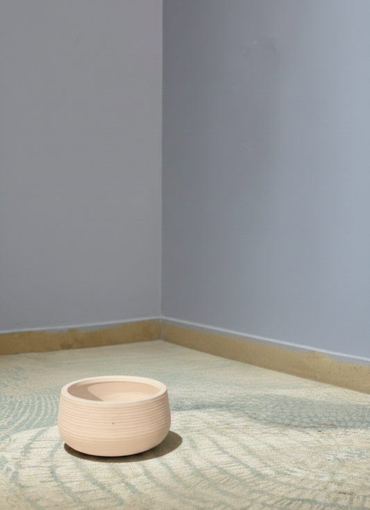 Horizontal Grooved Planter