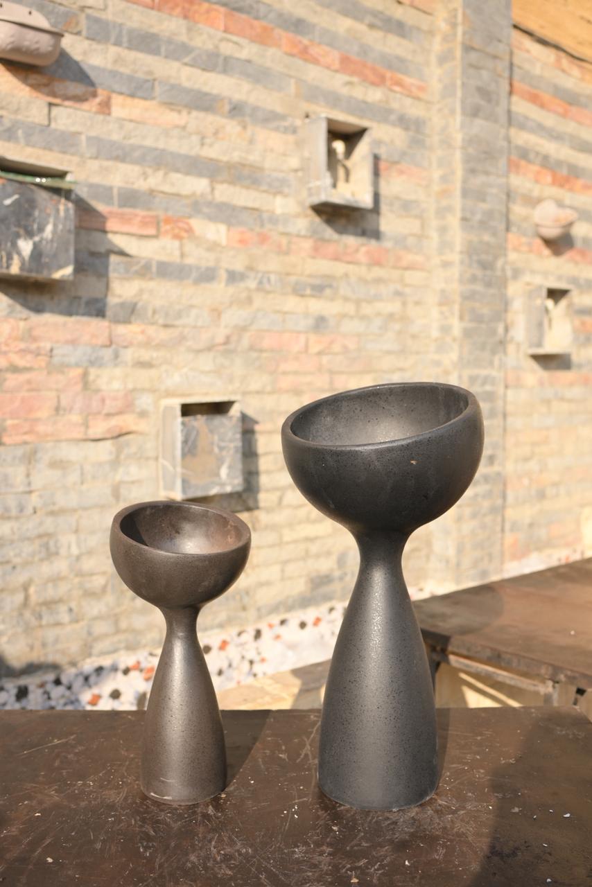 Goblet style Pedestal Planter