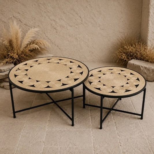 Rattan table