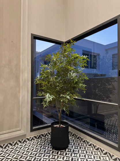 "Grand Maple Artificial Floor Tree | 7-8 Ft Tall Luxury Greenery"