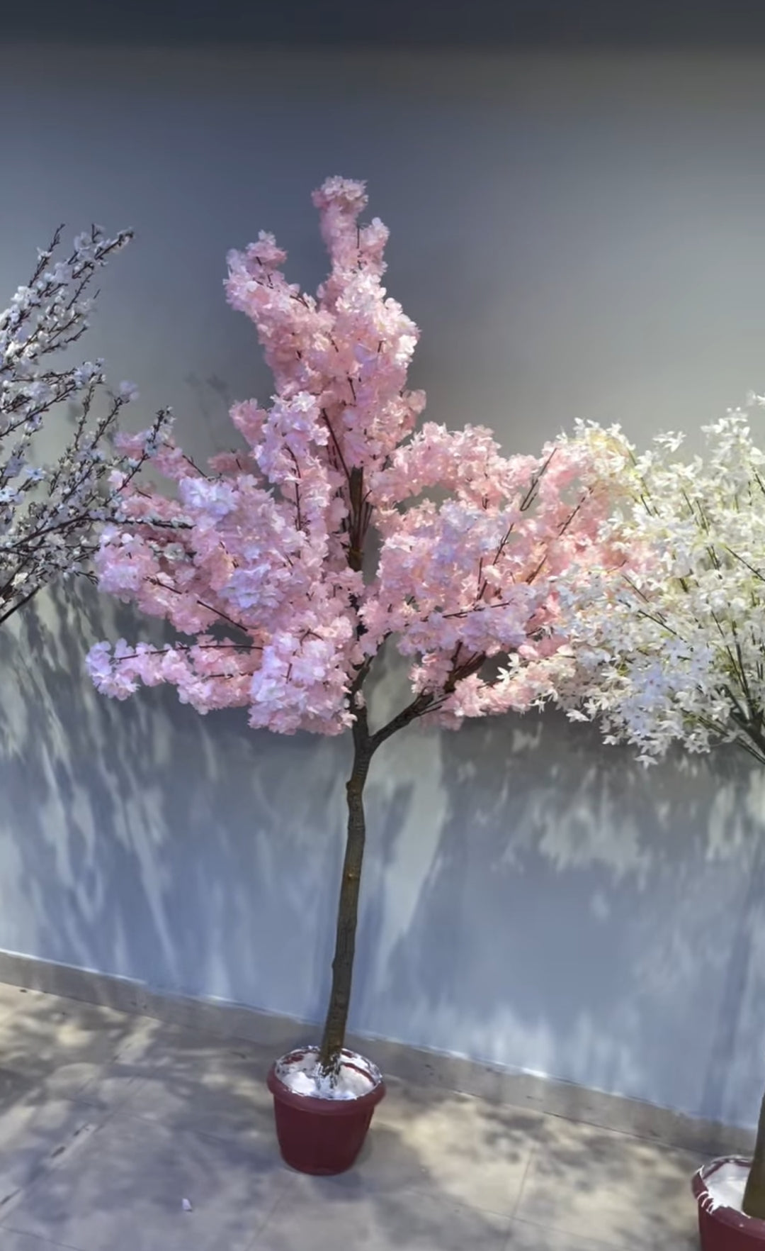 8ft Artificial Cherry Blossom Tree with Imported Fiber Trunk | Removable Blossom Branches