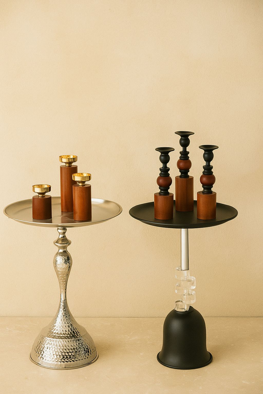 Fancy tables black / gray