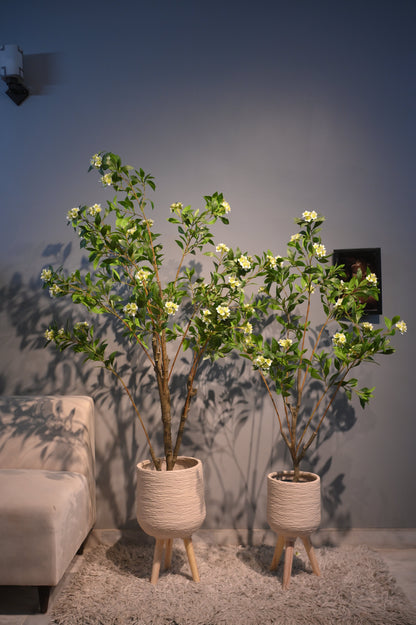 Artificial Flowering Tree without Tripod Planter - Multiple Sizes