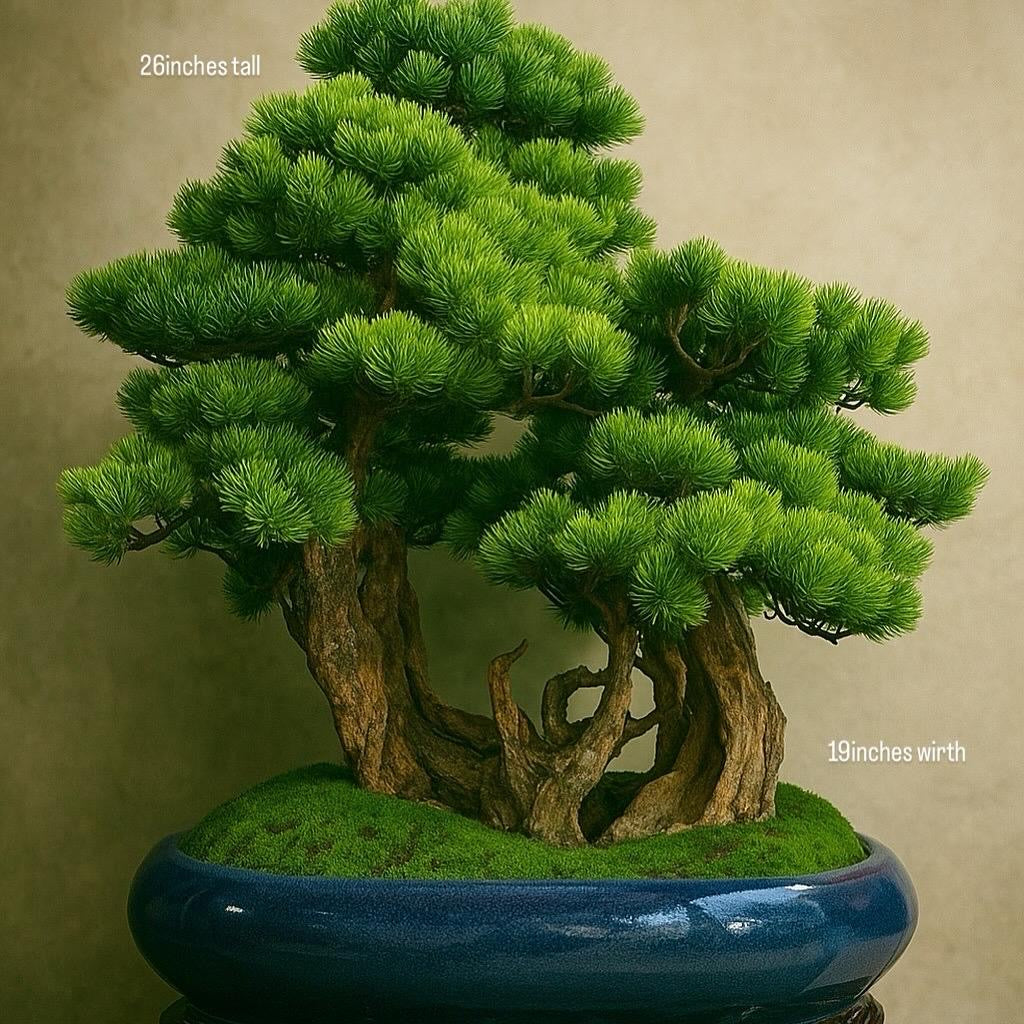 Premium Bonsai Tree – 26 Inch Tall | Decorative Indoor Plant for Home & Office