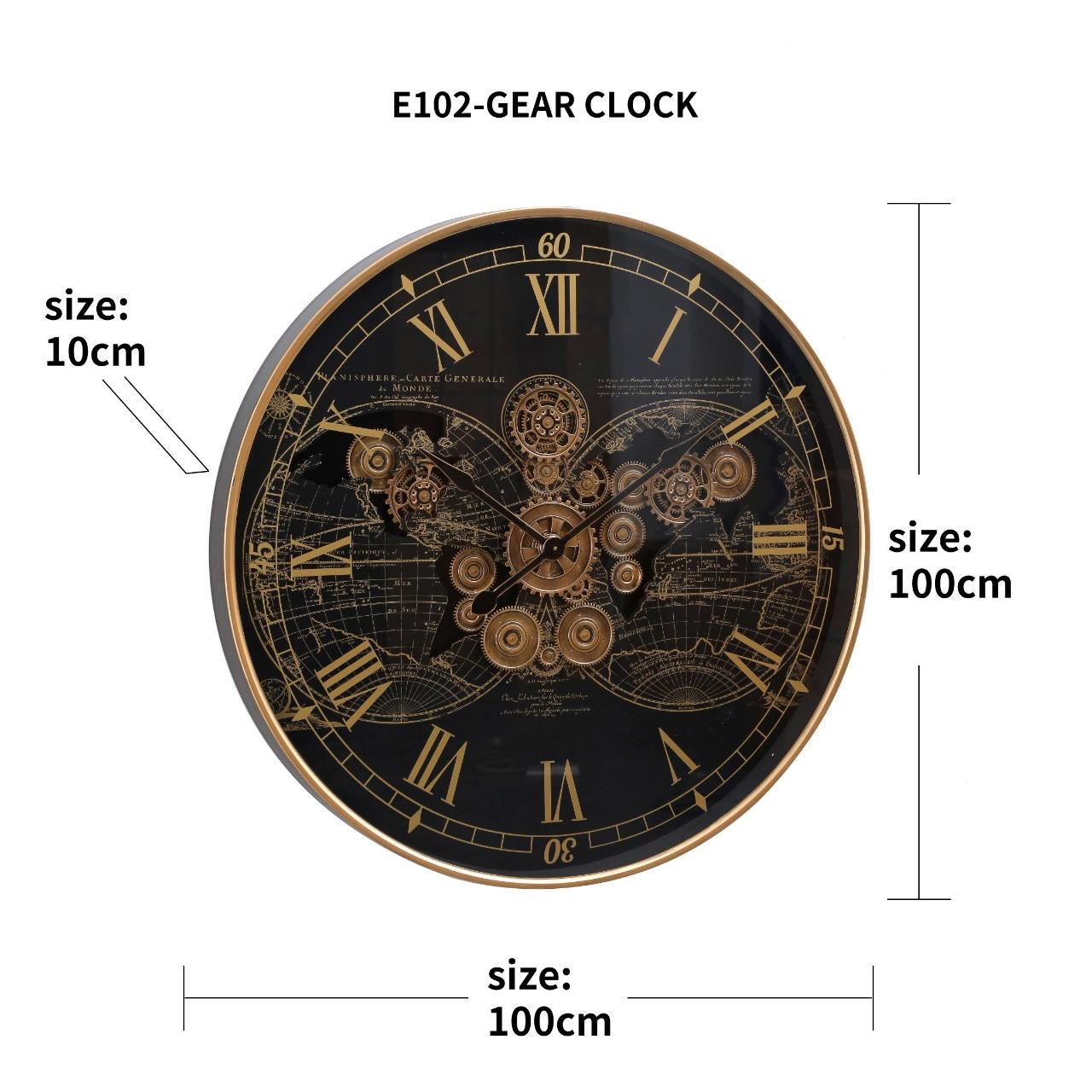 Imported Wall clock