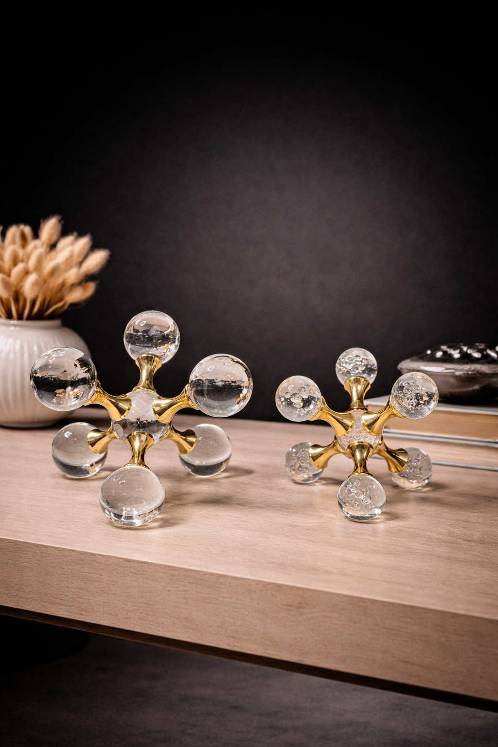 crystal  corona decoration piece