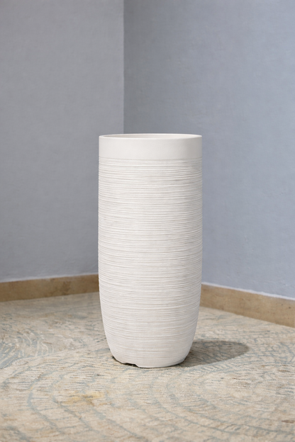 Slate Textured Tall Planters