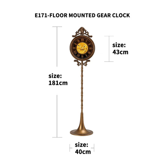 Imported standing  clock
