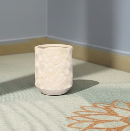 Sunburst Medallion Artisanal Planter