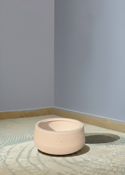 Horizontal Grooved Planter