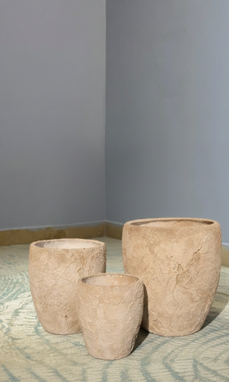 Stone Textured  Planter