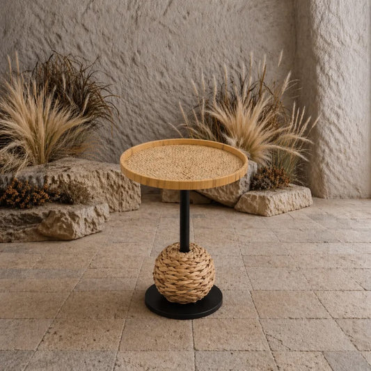 Rattan table
