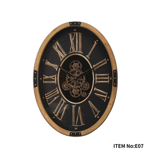 Round Wall Clocks & Decor 