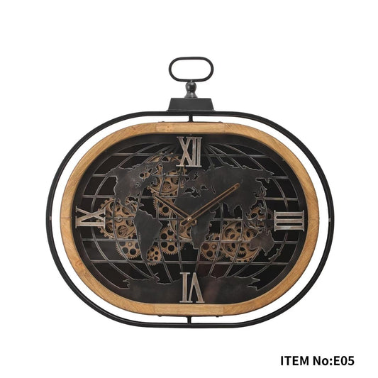 Luxury Gear Wall Clock