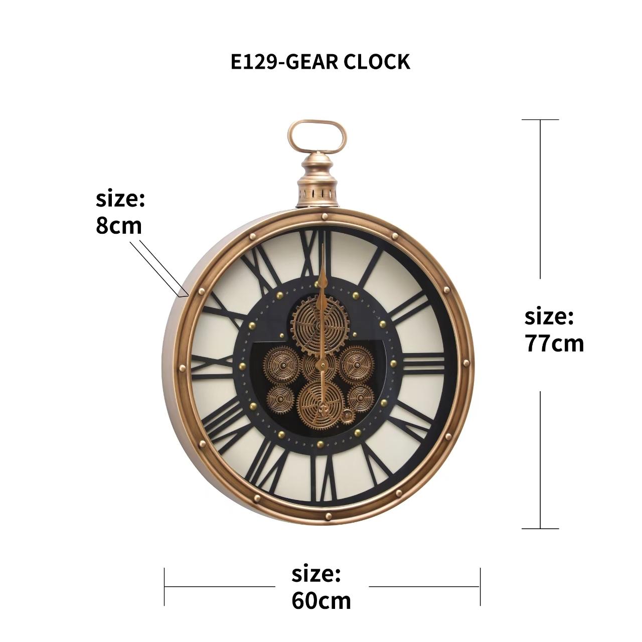 Quinn Gear Wall Clock