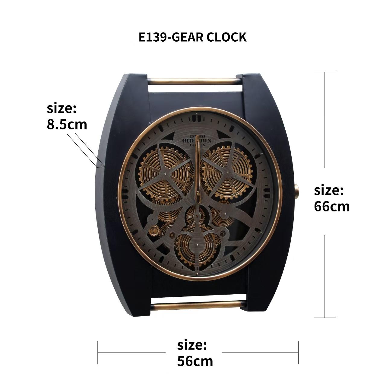 High Quality Wall Gear Clock