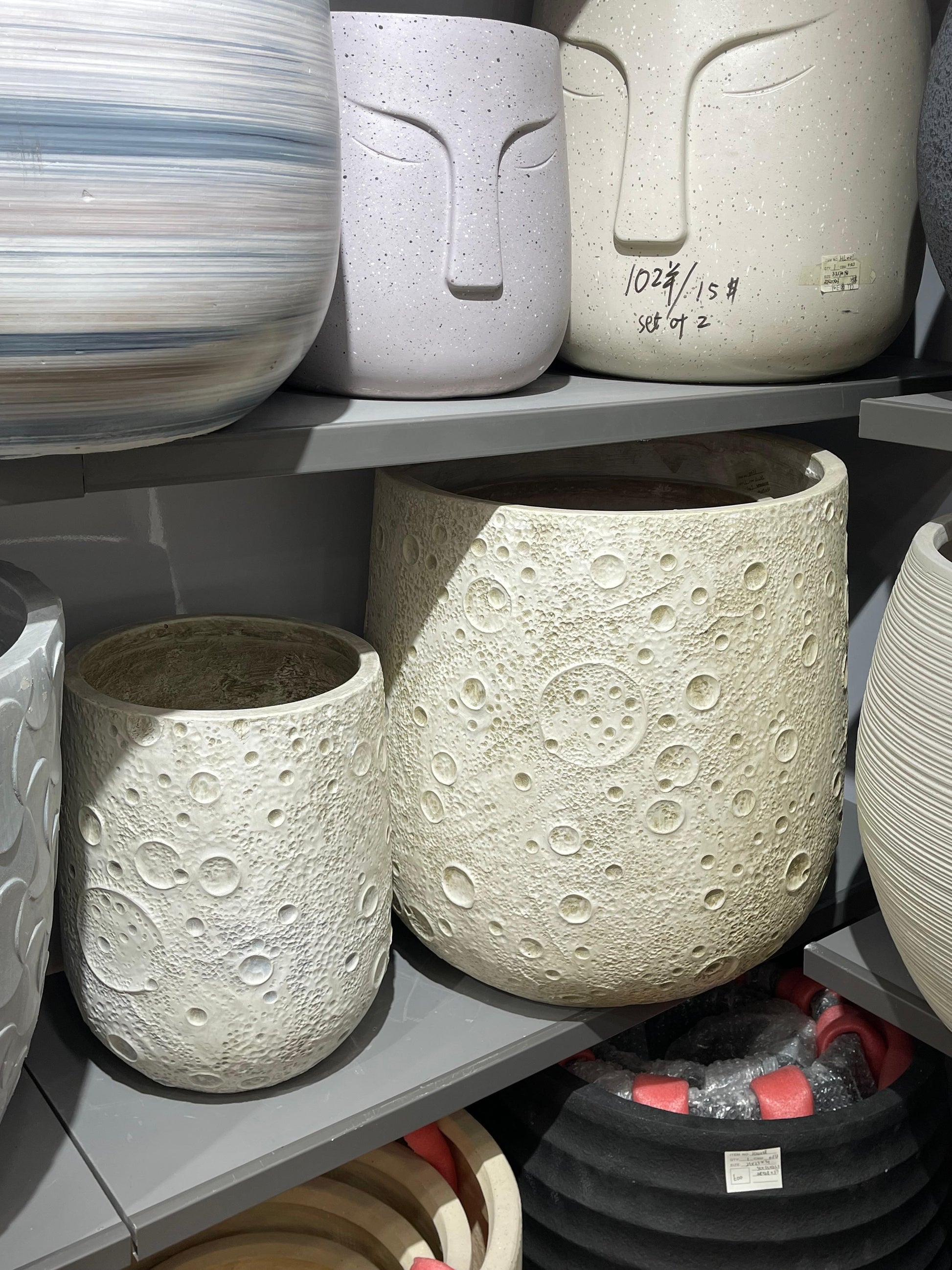 Fiber Clay Cement Planters