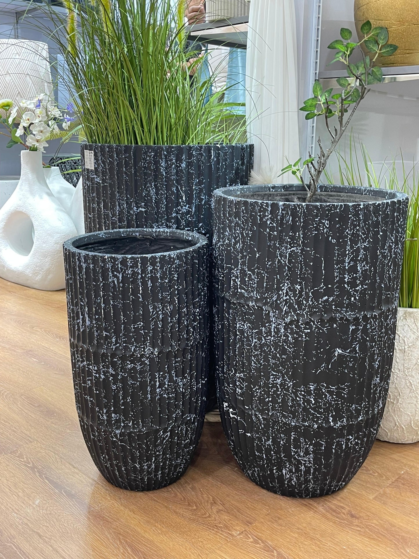 Ceramic planters