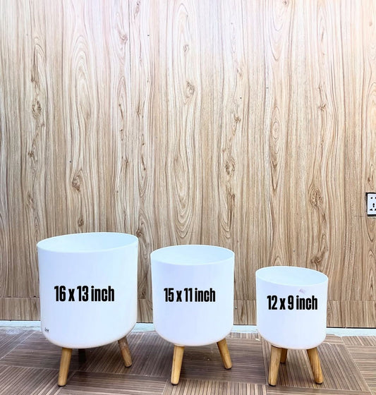 PVC Imported tripod Planter