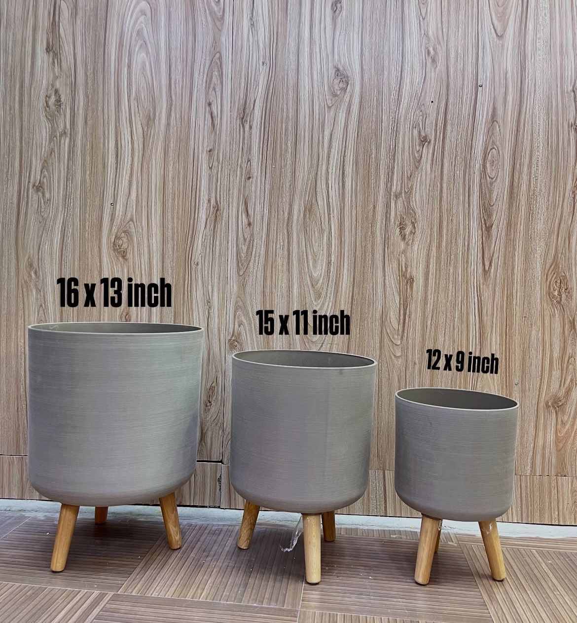 PVC Imported Tripod Planter