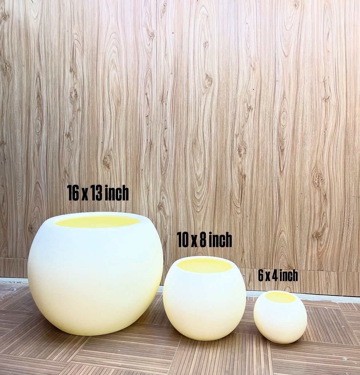 PVC Imported Ball Planter