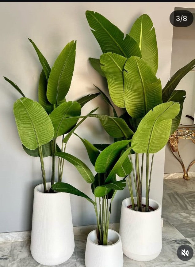 Banana Palm Fabric Leaf