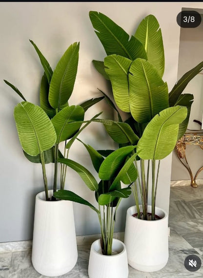 Banana Palm Fabric Leaf