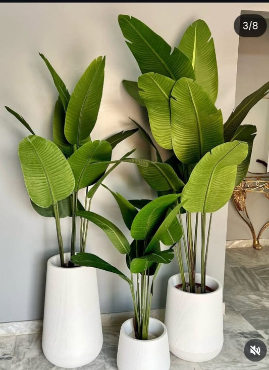 Banana Palm Fabric Leaf