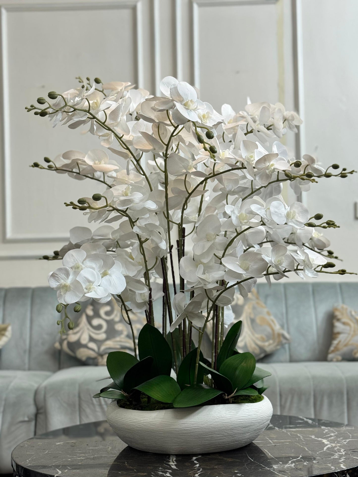 Orchid Arrangment Height |26inch / Width 22 inch