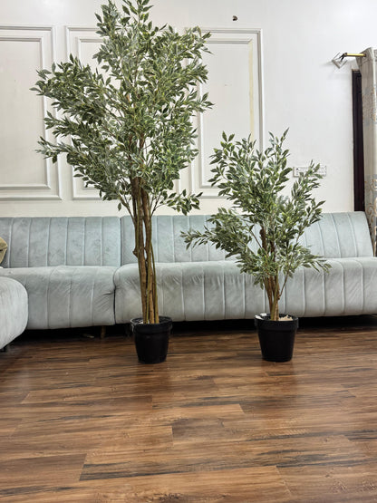 Artificial Variegated Ficus Tree